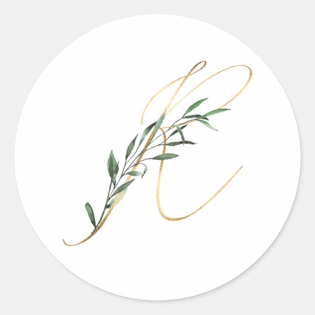 autocollant des initiales des fêtes d'hiver (Devant)