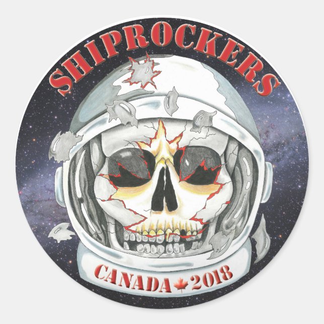 Autocollant des navires canadiens 2018 (Devant)