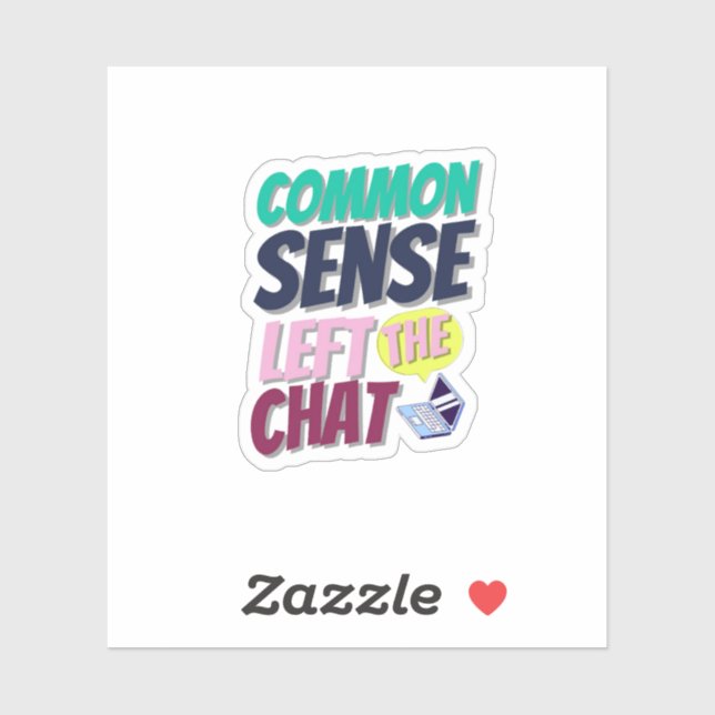 Autocollant d'esthétique excentrique (Feuille)