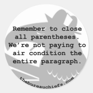 Autocollant d'état d'air