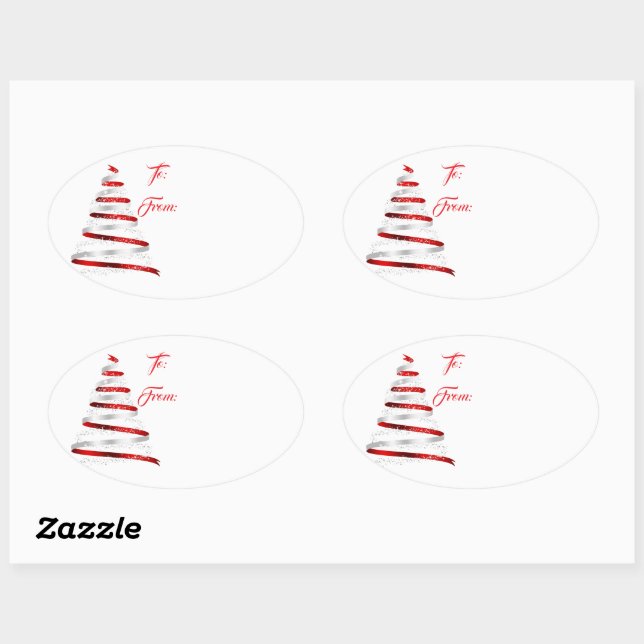 Autocollant d'étiquette de cadeau de vacances de N (Feuille)