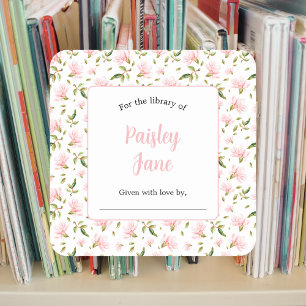 Autocollant d'étiquette de livre pour baby shower 