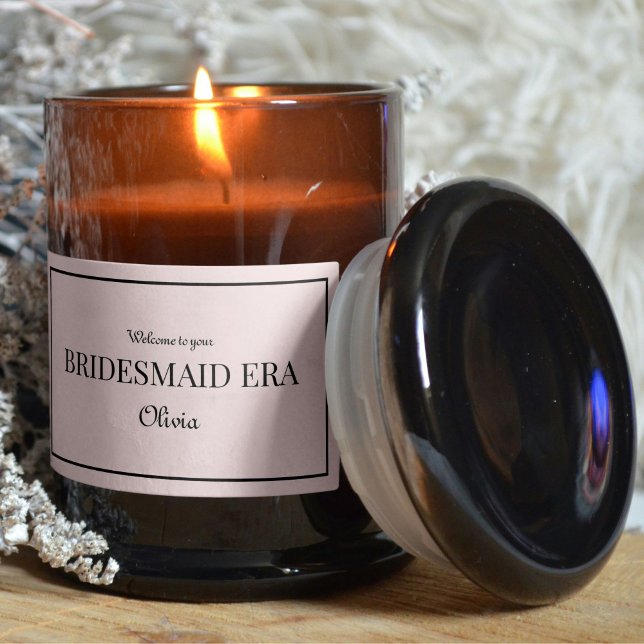 Autocollant d'étiquette Ère Demoiselle d'Honneur R (Créateur téléchargé)