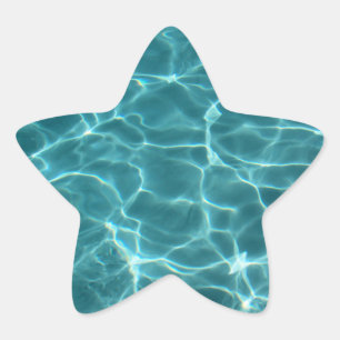 Autocollant d'étoile de piscine
