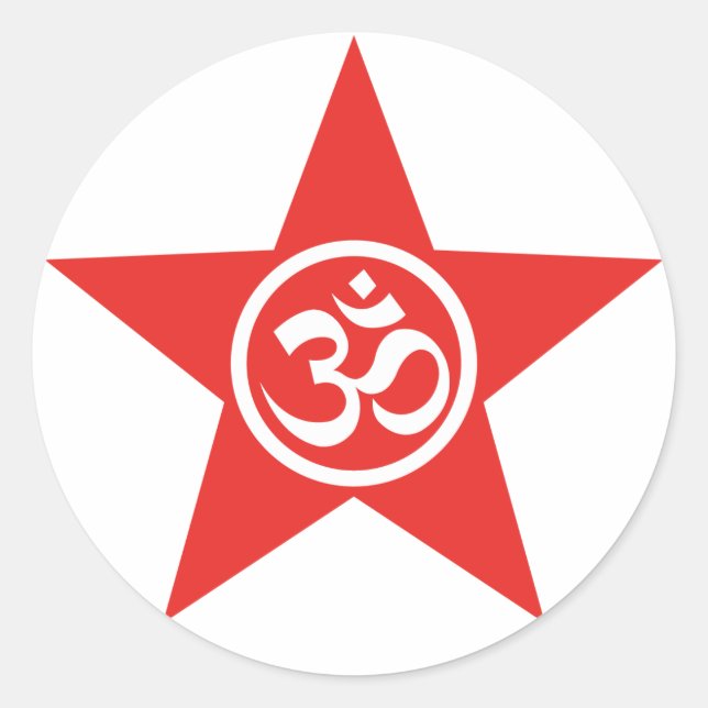 Autocollant d'étoile d'OM de ~ de Cali☆karma (Devant)