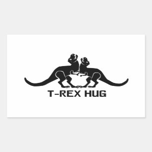 Autocollant d'étreinte de T-Rex