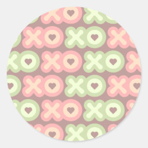 Autocollant d'étreintes et de baisers