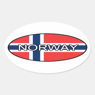 Autocollant d'euro de la Norvège
