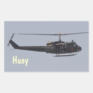 Autocollant d'hélicoptère de Huey
