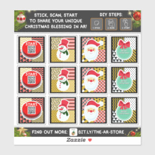 Autocollant d'histoire DIY-AR