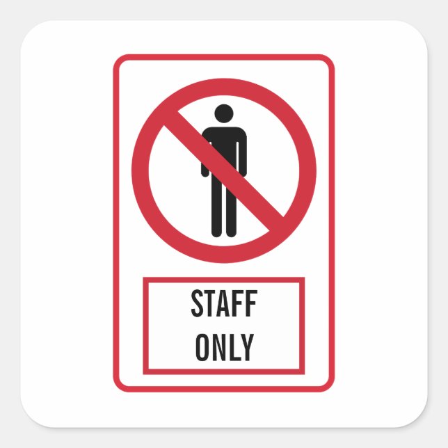 Autocollant d'humour de bureau audacieux | mode de (Devant)