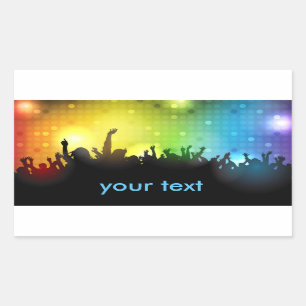 Autocollant DJ à partie prenable