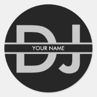 Autocollant DJ Moderne