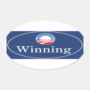 Autocollant d'Obama