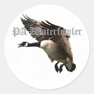 Autocollant d'oie de PA Waterfowler