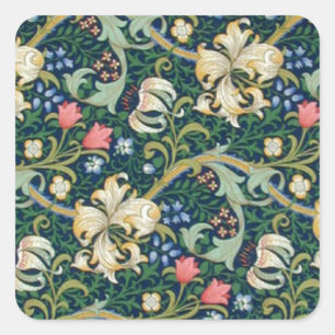 Autocollant d'or de lis