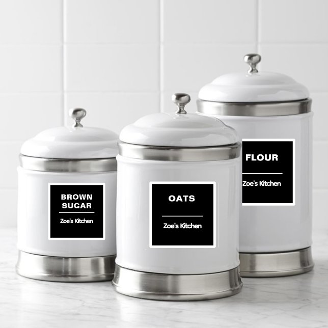 Autocollant d'organisation de cuisine | Étiquette  (Créateur téléchargé)