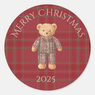 Autocollant d'ours de vacances Héritage