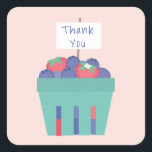 Autocollant doux Berry<br><div class="desc">Cet autocollant correspond à notre invitation de fête Berry Sweet.</div>