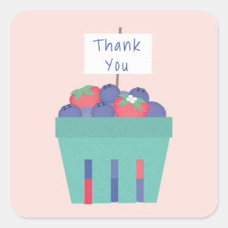 Autocollant doux Berry