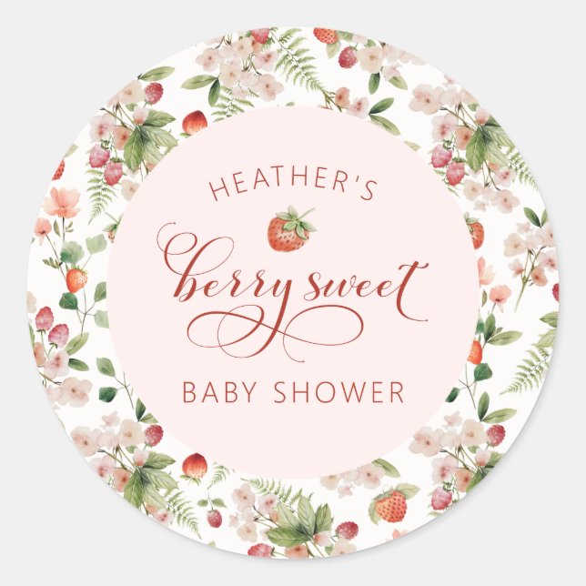 Autocollant doux Berry (Devant)