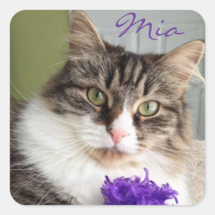 Autocollant doux de Mia