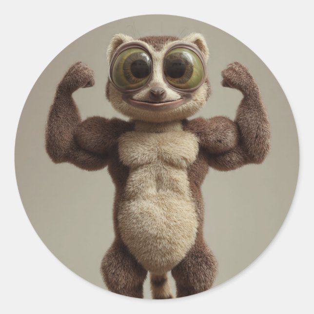 Autocollant doux mais solide – Esthétique minimali (Devant)