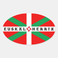 Autocollant Drapeau Basque "ikkurina"