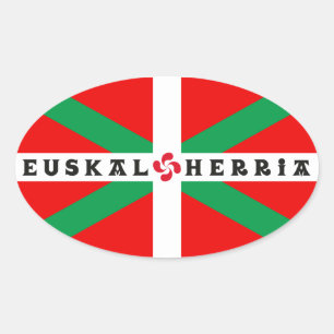 Autocollant Drapeau Basque "ikkurina"