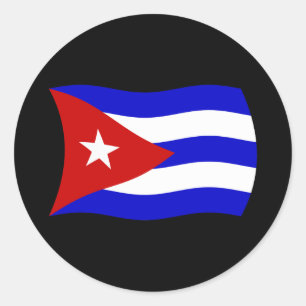 Autocollant Drapeau de Cuba
