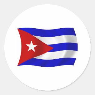 Autocollant Drapeau de Cuba