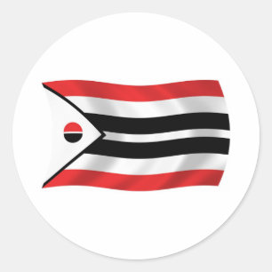 Autocollant drapeau de la tribu Arapaho
