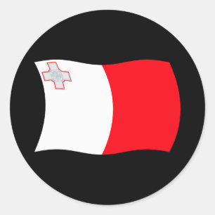 Autocollant Drapeau de Malte