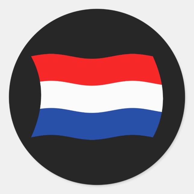 Autocollant Drapeau des Pays-Bas (Devant)