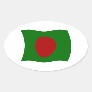 Autocollant Drapeau du Bangladesh