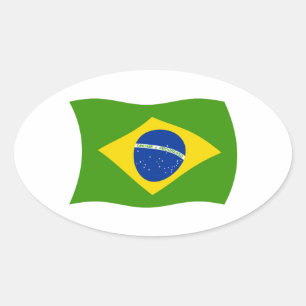 Autocollant Drapeau du Brésil