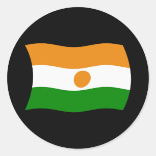 Autocollant Drapeau du Niger