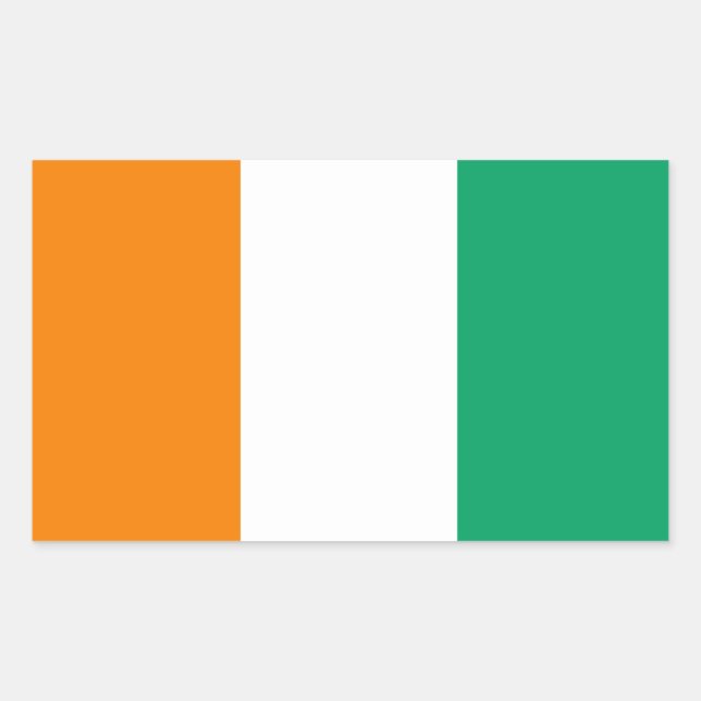 Autocollant drapeau irlandais (Devant)