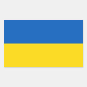 Autocollant drapeau ukrainien
