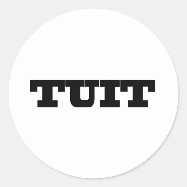 Autocollant drôle (Devant)