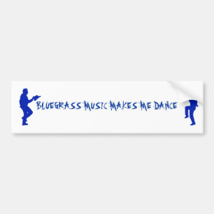 AUTOCOLLANT DU BLUEGRASS MUSIC-BUMPER