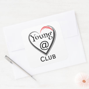 Autocollant du club Young at Heart