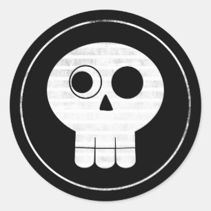 Autocollant du crâne 2