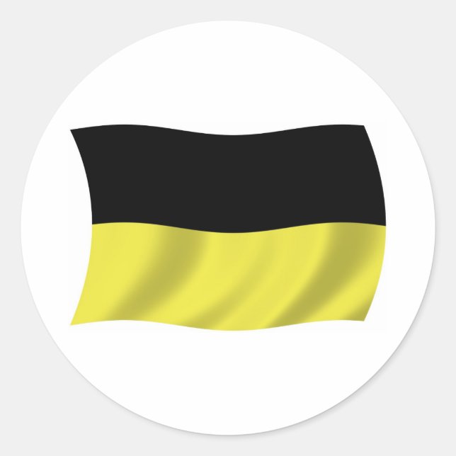 Autocollant du drapeau cachoube (Devant)