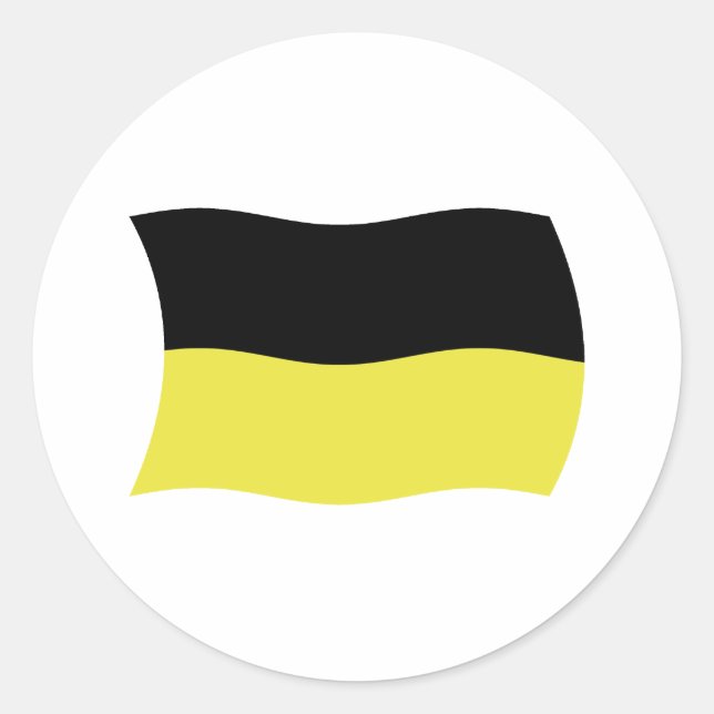 Autocollant du drapeau cachoube (Devant)