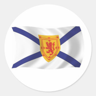 Autocollant du drapeau de la Nouvelle-Écosse