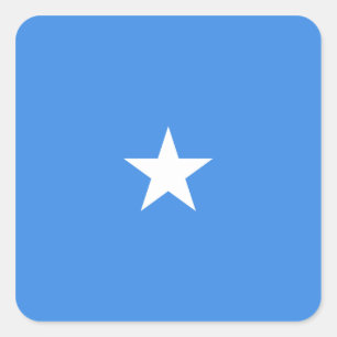 Autocollant du drapeau de la Somalie