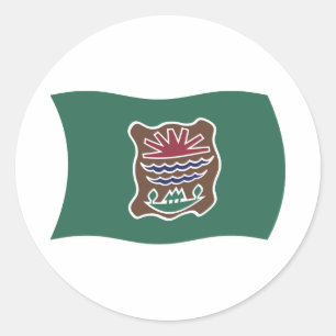 Autocollant du drapeau de la tribu Abenaki