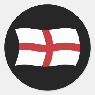 Autocollant du drapeau de l'Angleterre