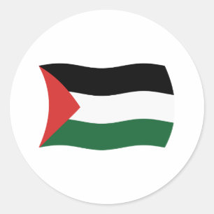 Autocollant du drapeau de l'Autorité palestinienne